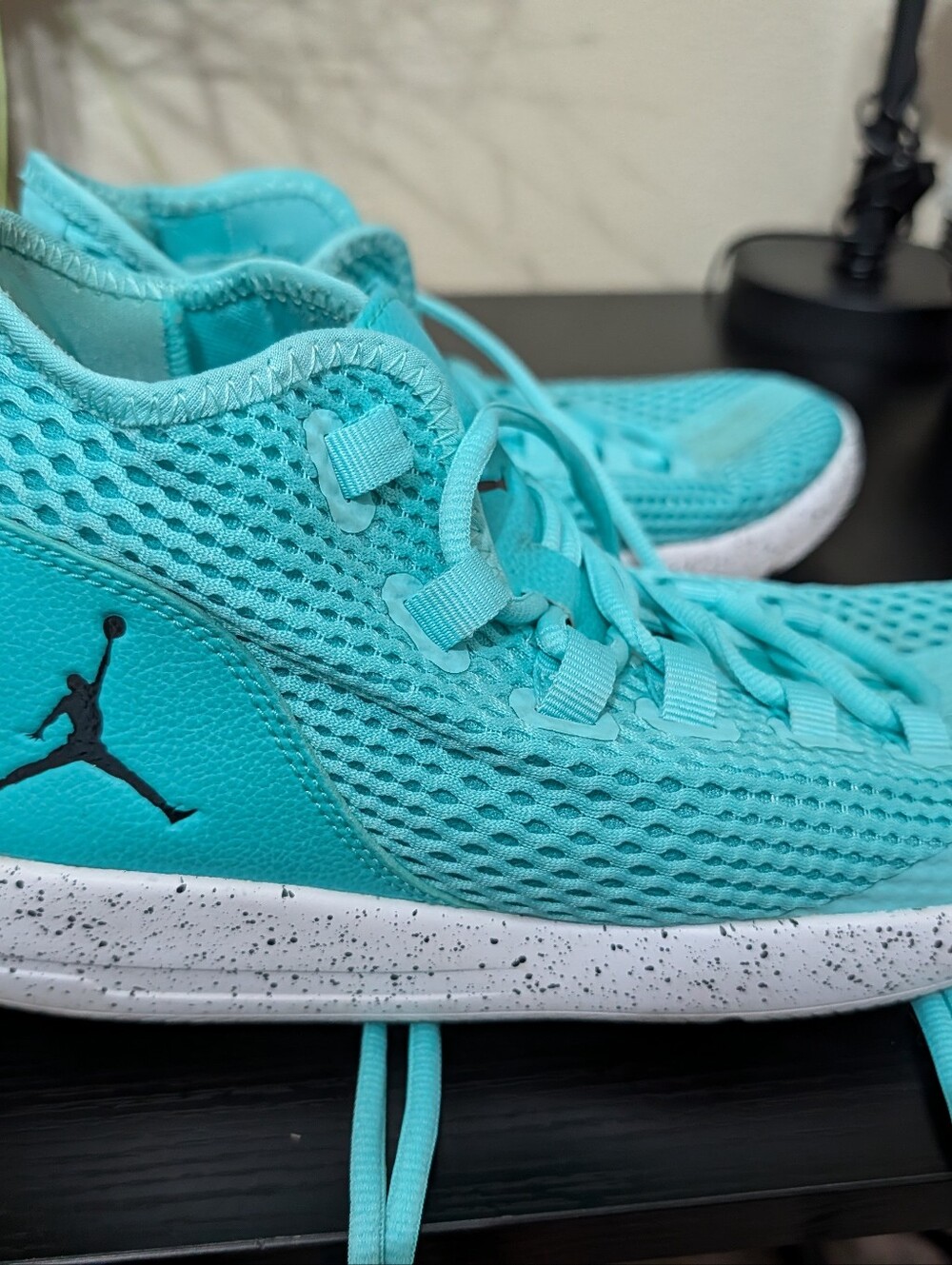 Air Jordan Women's Teal Mesh Lightweight Trainer